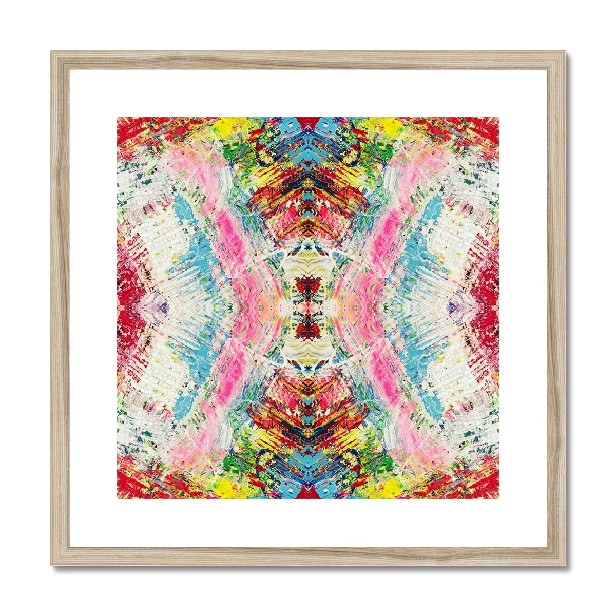 Red Framed & Mounted Print