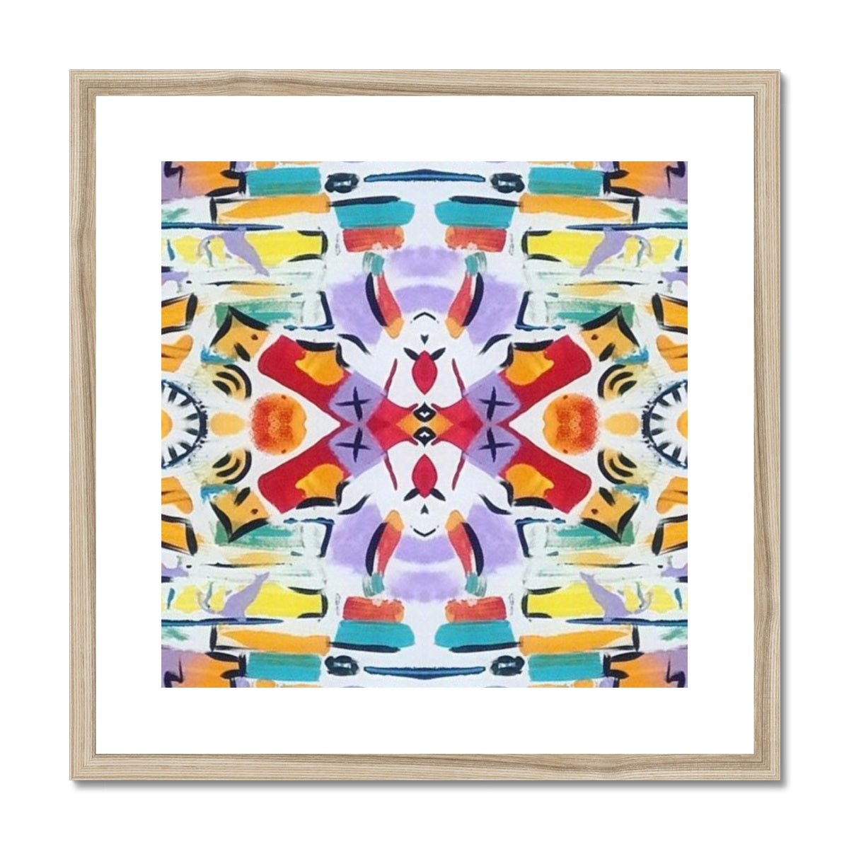 Funky Framed & Mounted Print