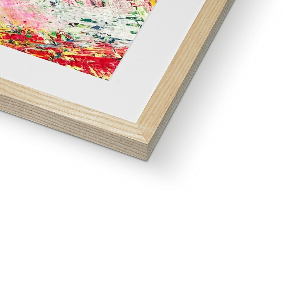 Red Framed & Mounted Print