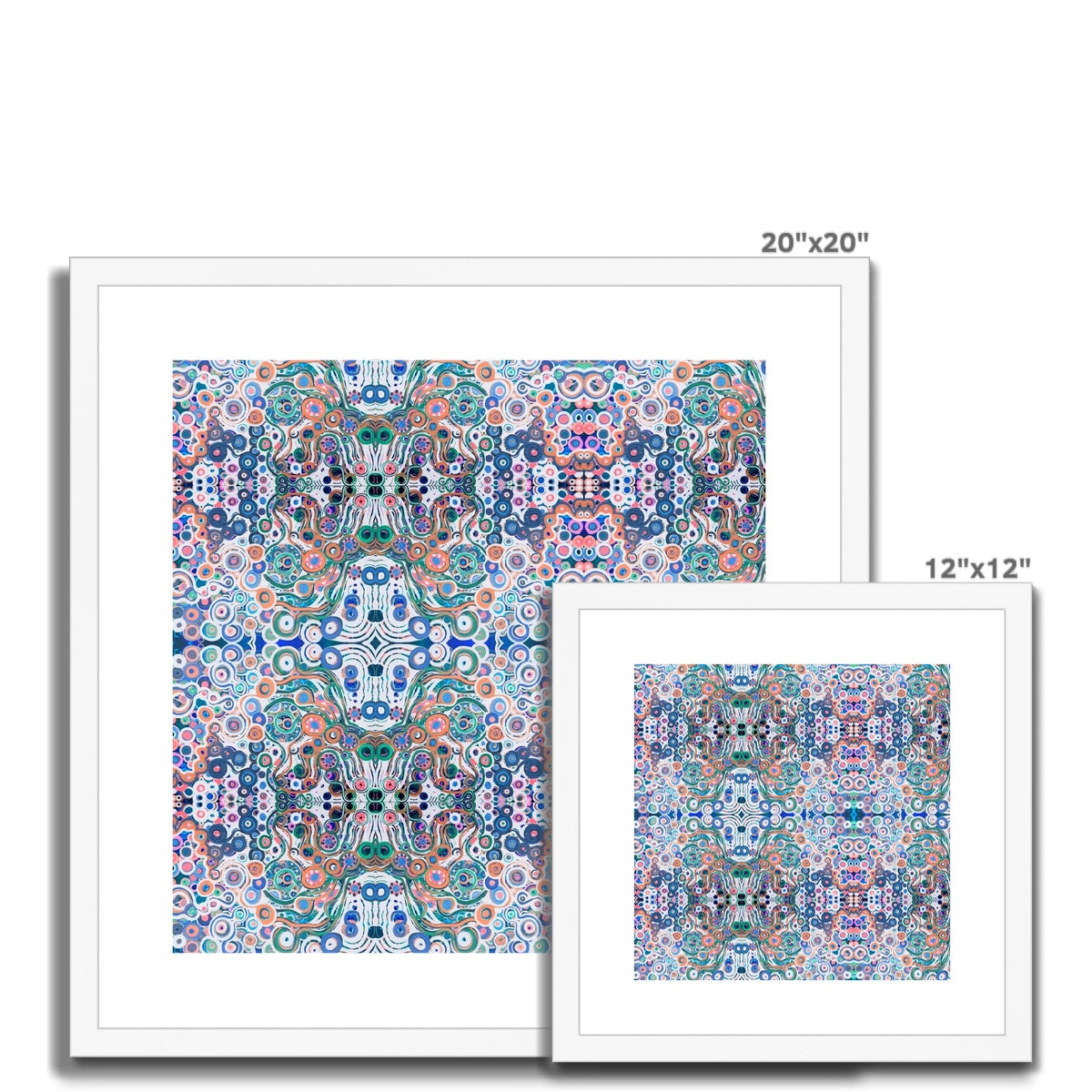 Swirl Framed & Mounted Print