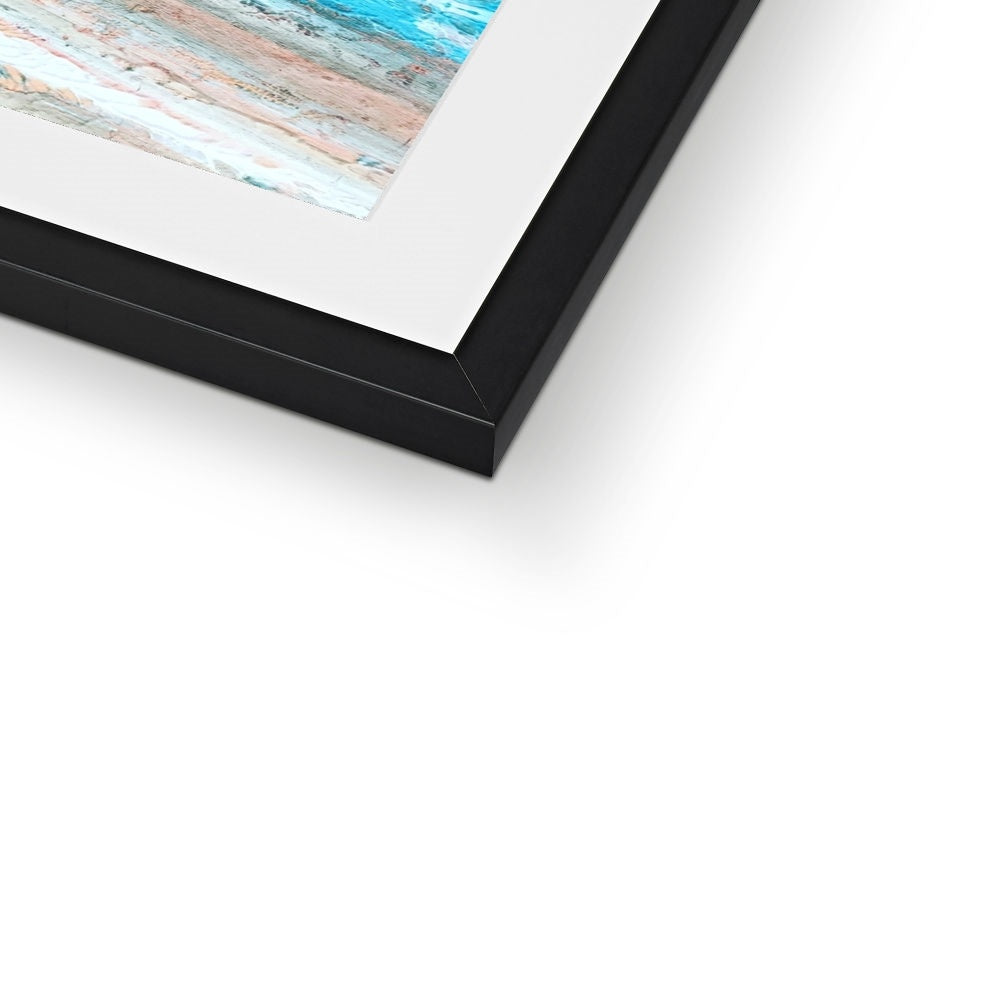 Wave Framed & Mounted Print