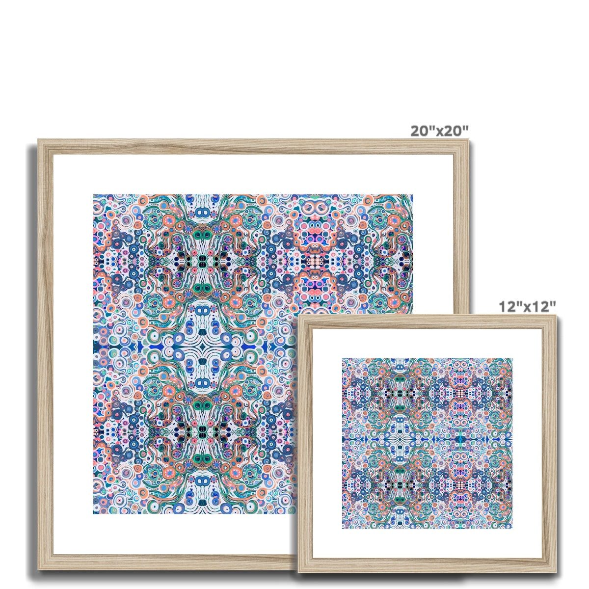 Swirl Framed & Mounted Print