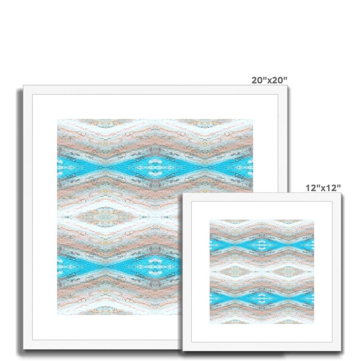 Wave Framed & Mounted Print