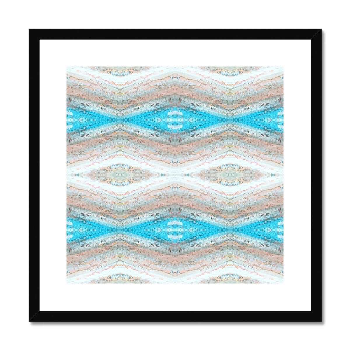 Wave Framed & Mounted Print