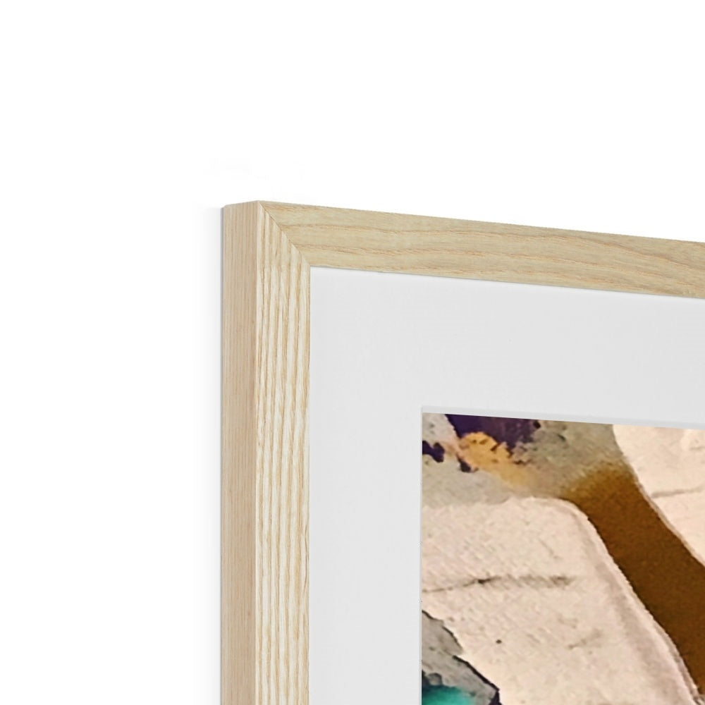 Brown Framed & Mounted Print