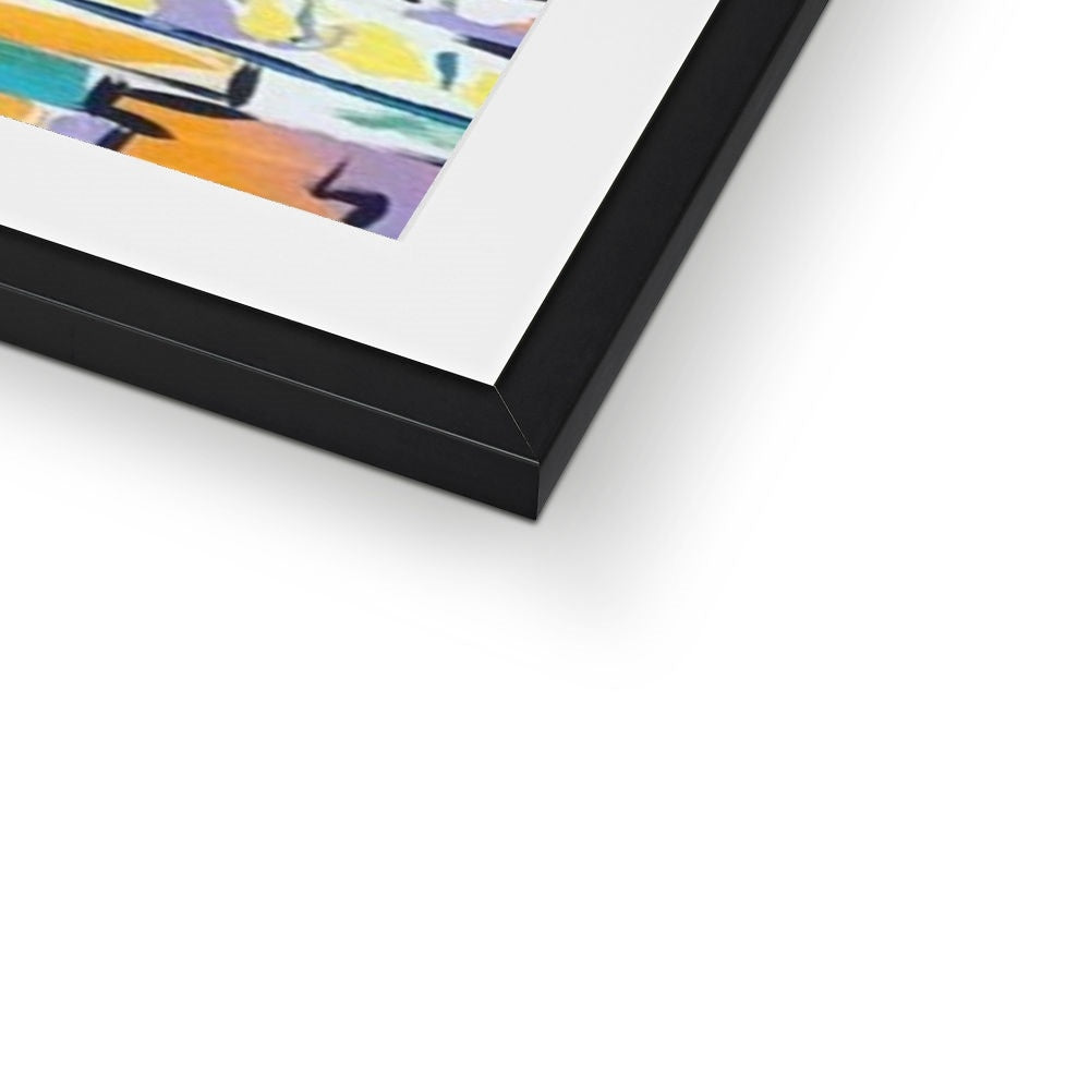 Funky Framed & Mounted Print
