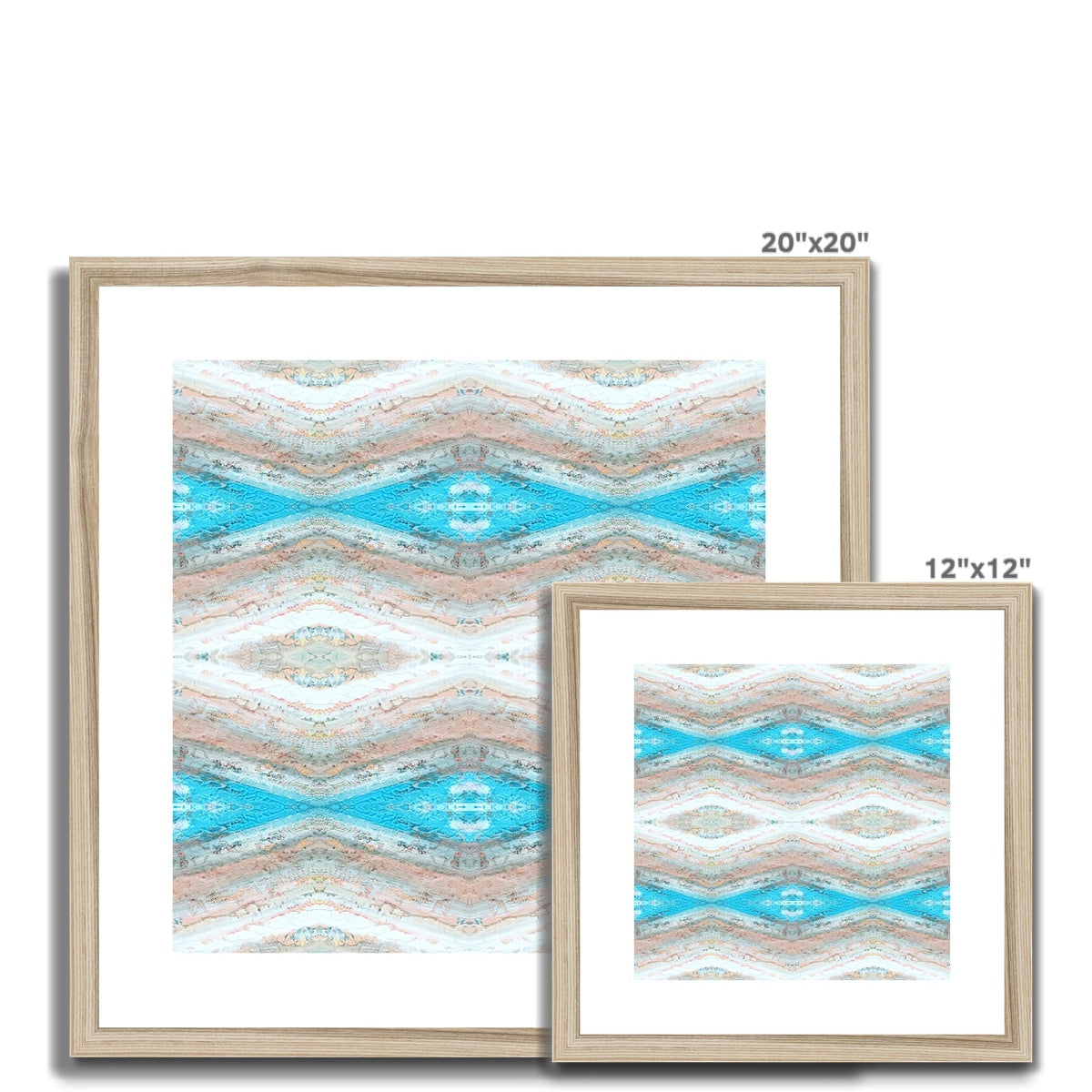 Wave Framed & Mounted Print