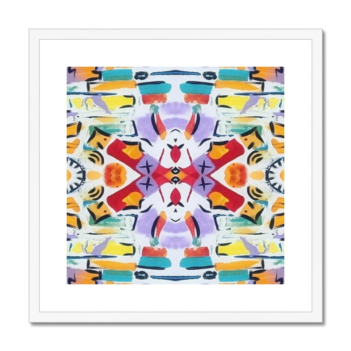 Funky Framed & Mounted Print
