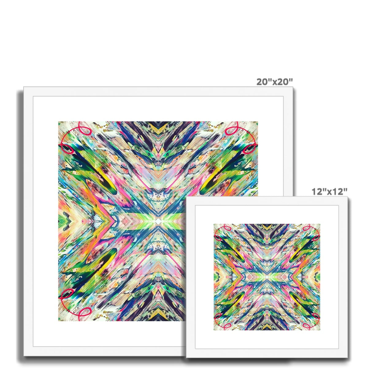 Kaleidoscope Framed & Mounted Print