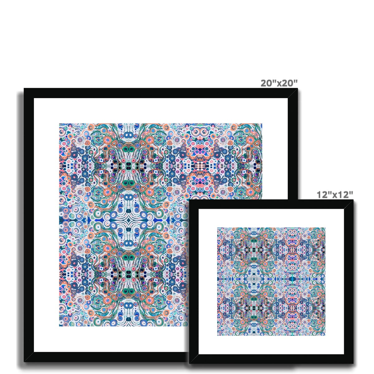 Swirl Framed & Mounted Print