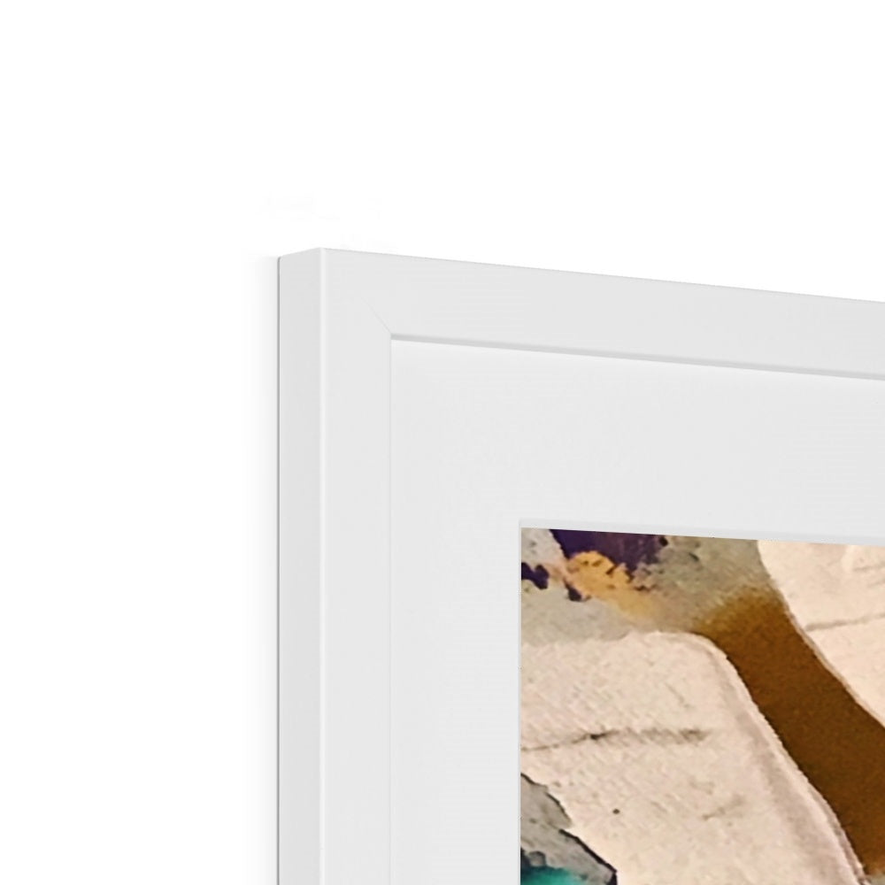 Brown Framed & Mounted Print