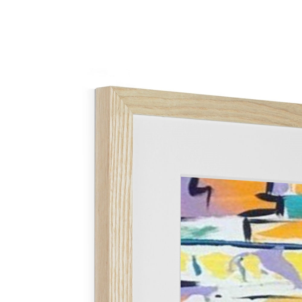 Funky Framed & Mounted Print
