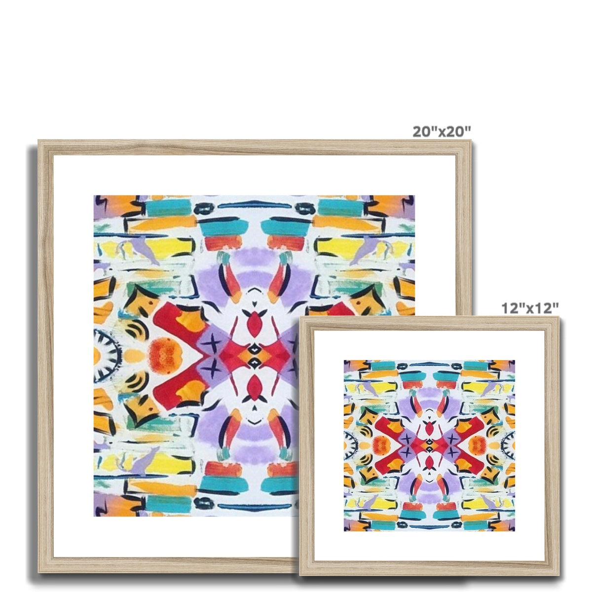 Funky Framed & Mounted Print