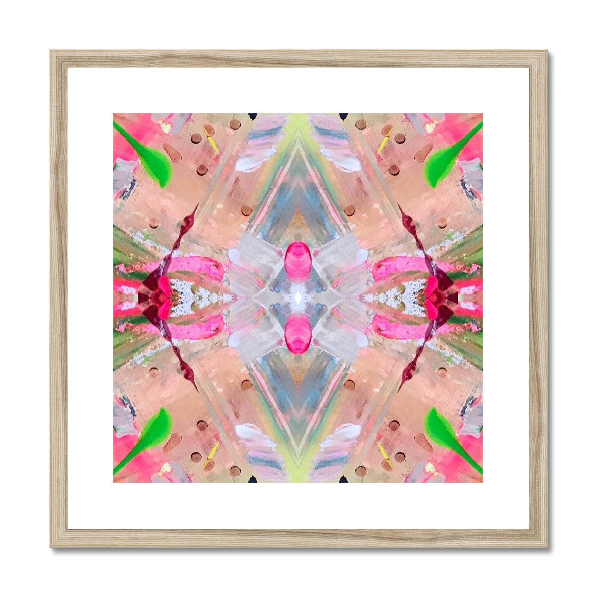 Pink Framed & Mounted Print