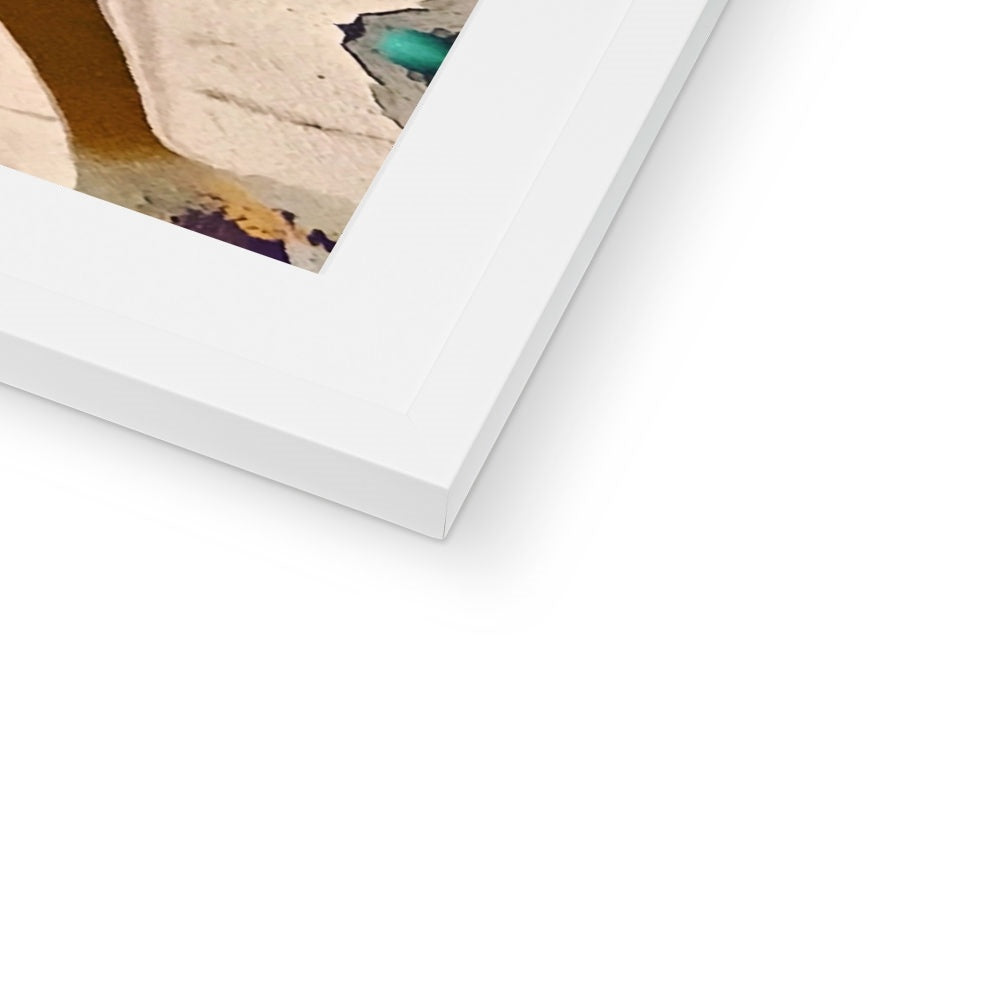 Brown Framed & Mounted Print