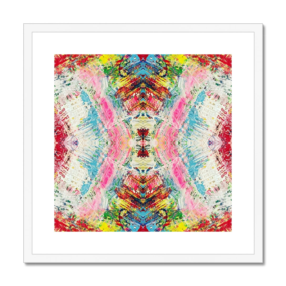 Red Framed & Mounted Print