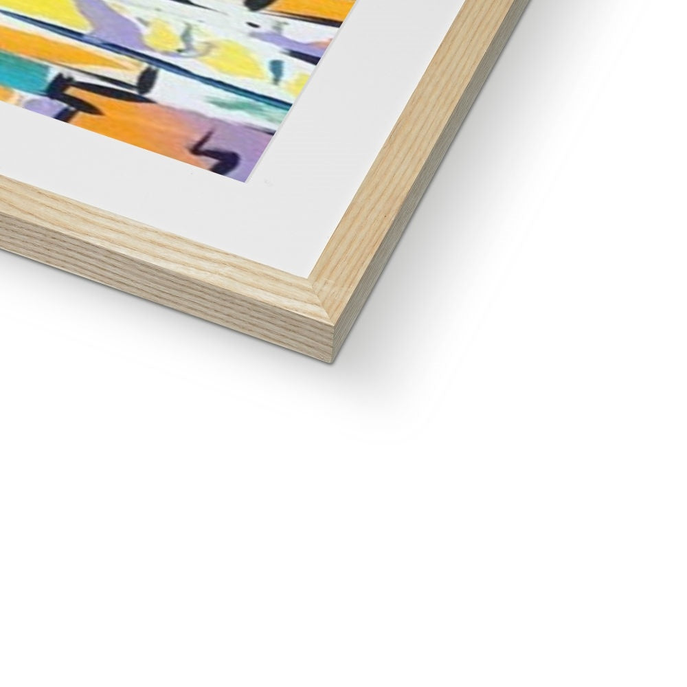 Funky Framed & Mounted Print