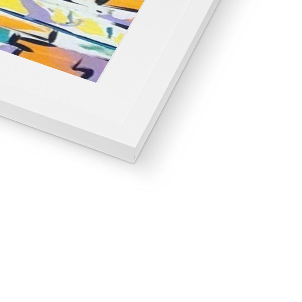 Funky Framed & Mounted Print