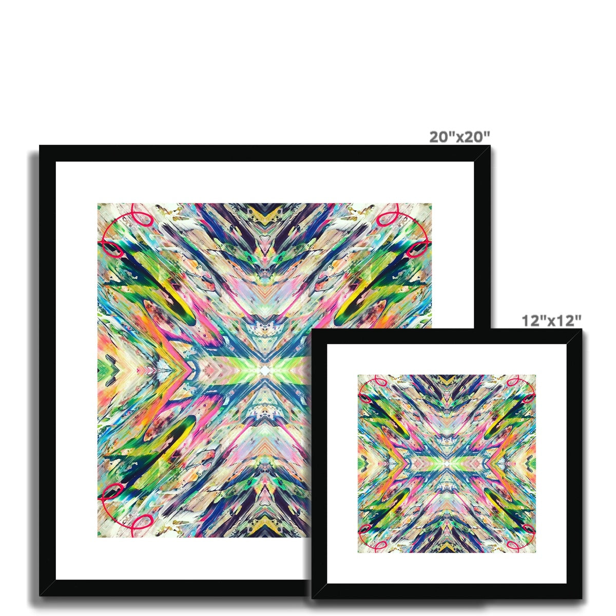 Kaleidoscope Framed & Mounted Print