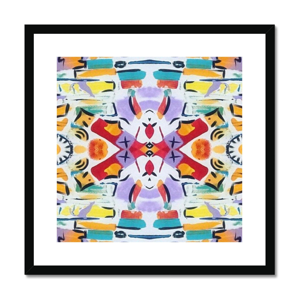 Funky Framed & Mounted Print