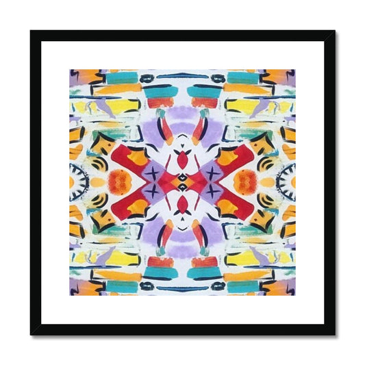 Funky Framed & Mounted Print
